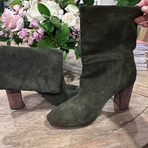 Charles by Charles David suede green boot